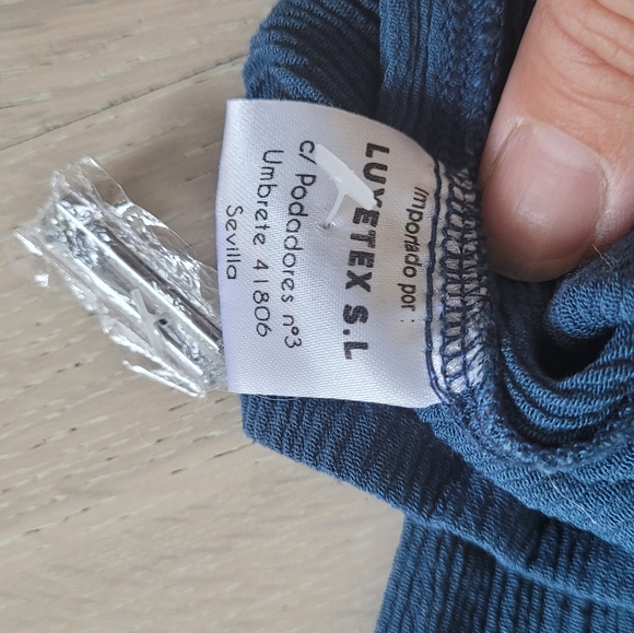 Petrol blue jumpsuit size M - Picture 5 of 6